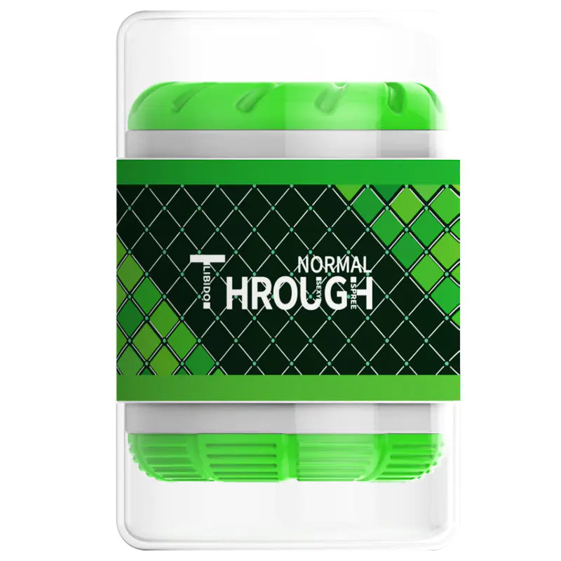 Dual-Ended Male Masturbator with Double Holes