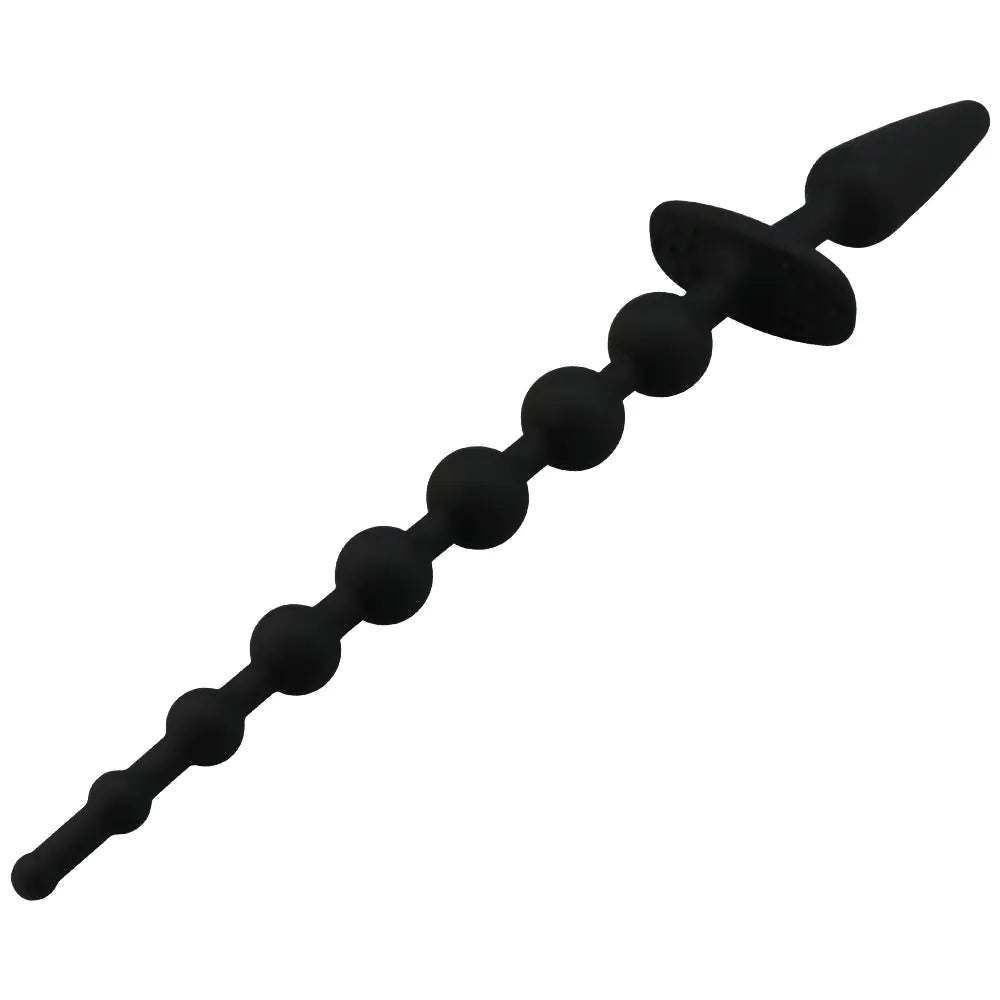 Silicone Beaded Anal Plug Prostate Massager