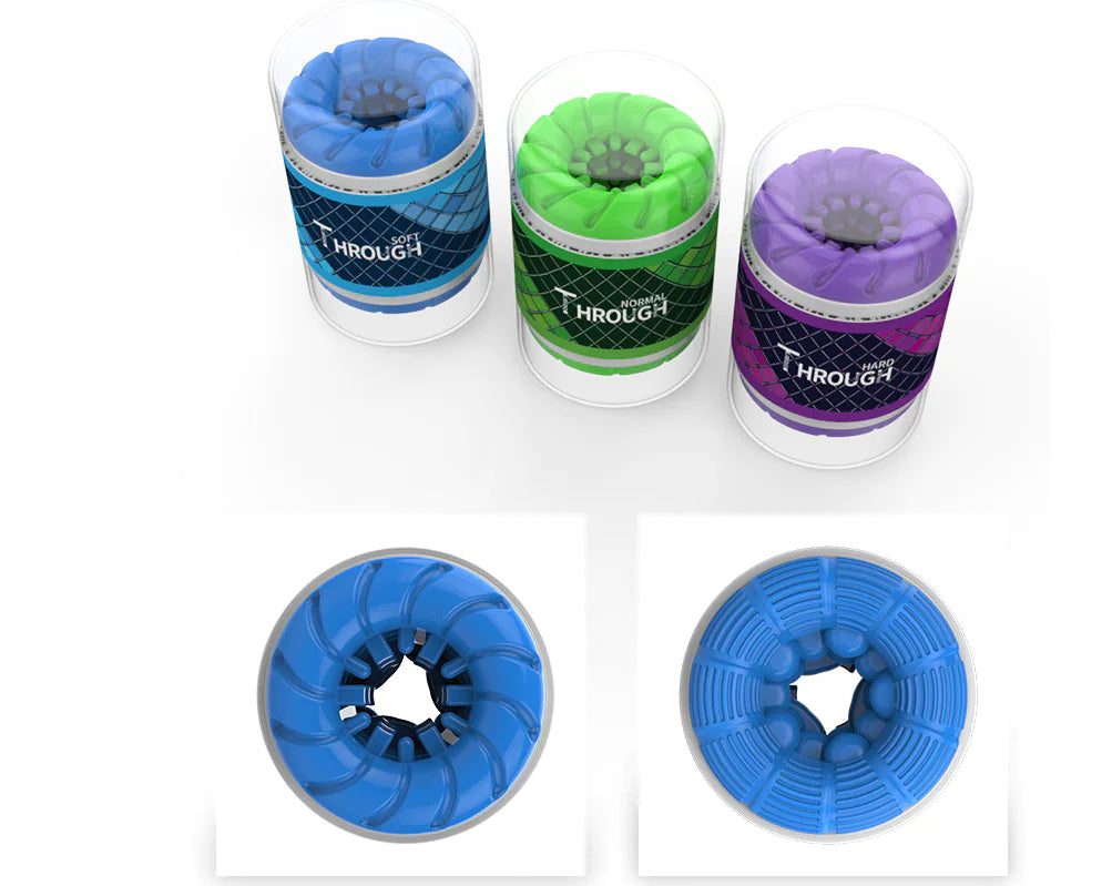 Dual-Ended Male Masturbator with Double Holes