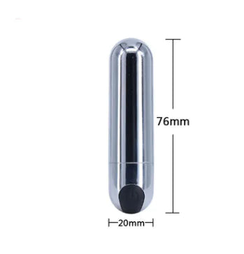 10-Speed USB Rechargeable Mini Bullet Vibrator