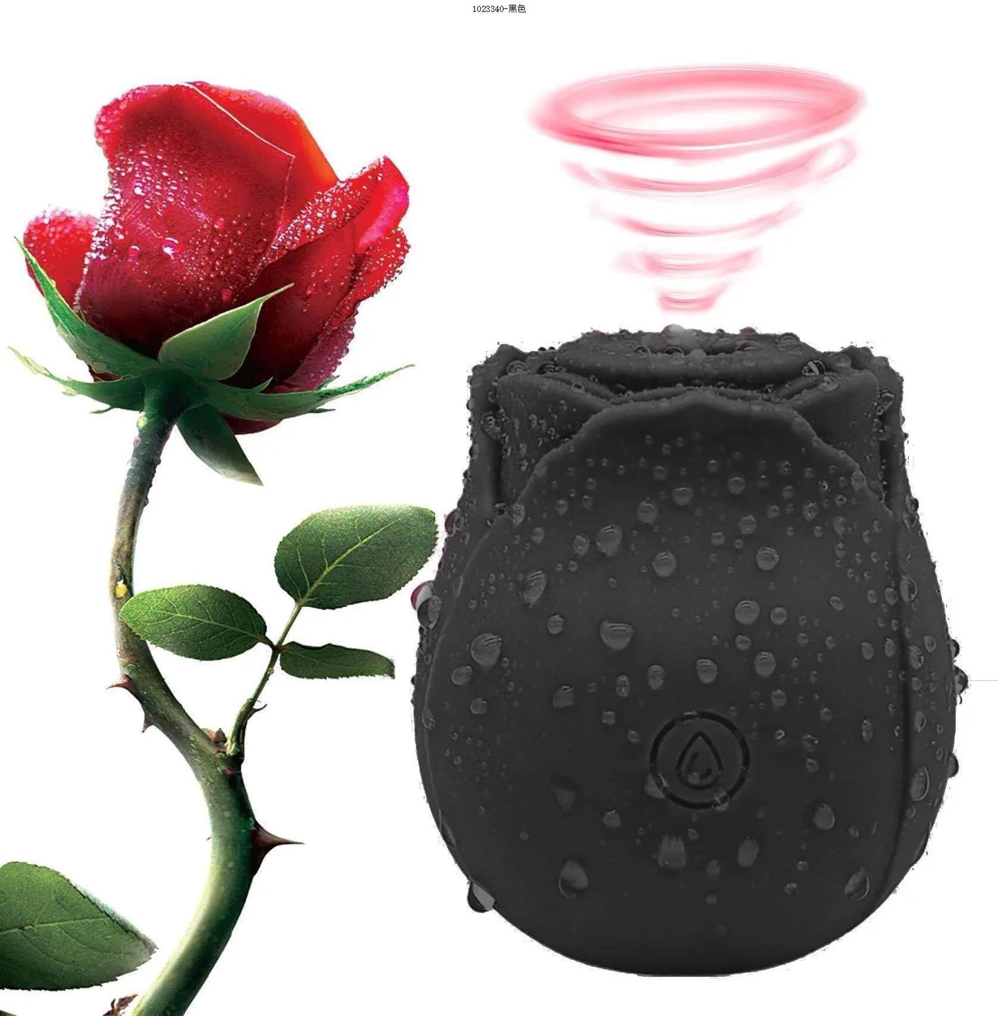 Rose Flower Egg Vibrator for Women - Adult Toy
