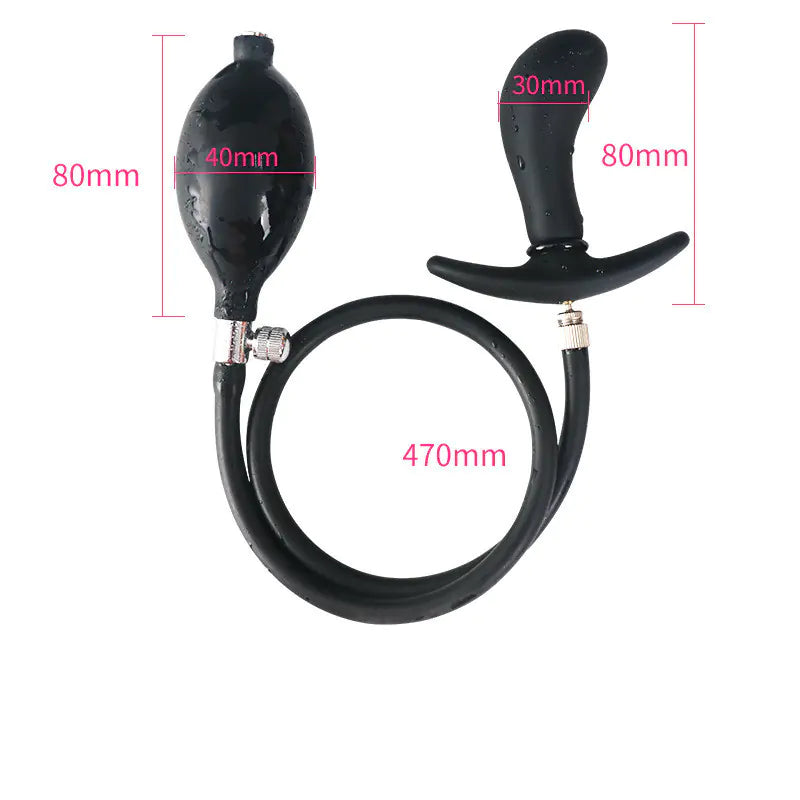 "Anal Plug for Couples - Adult SM Pleasure Toys"