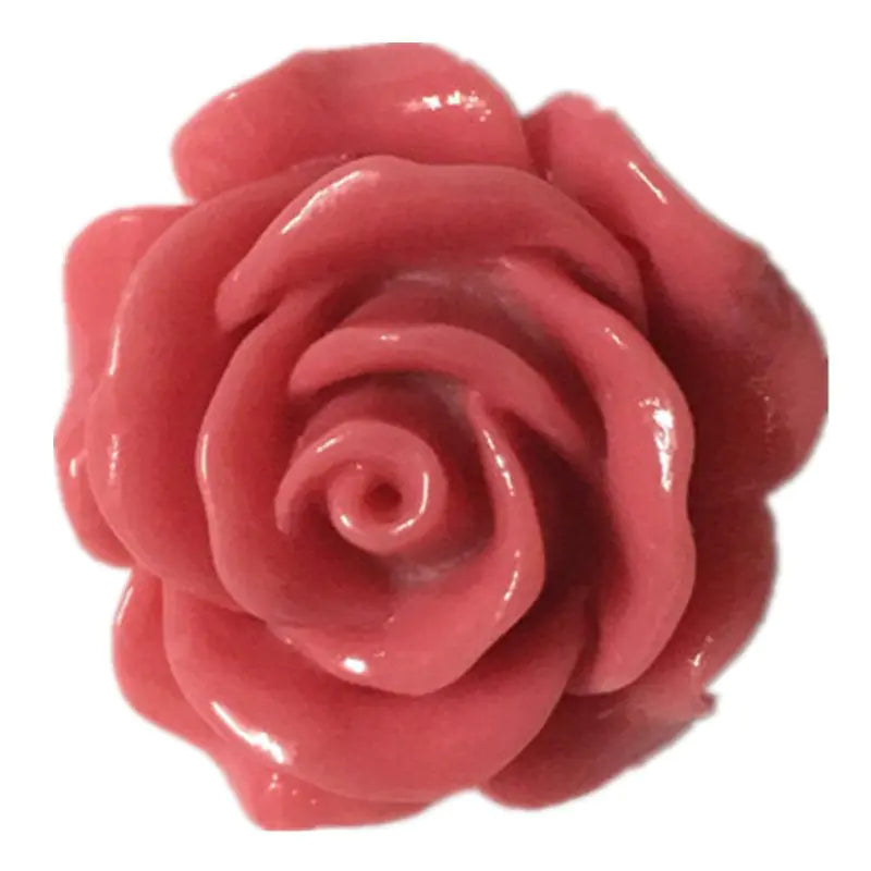 Metal Rose Flower Anal Plug - Stainless Steel Toy