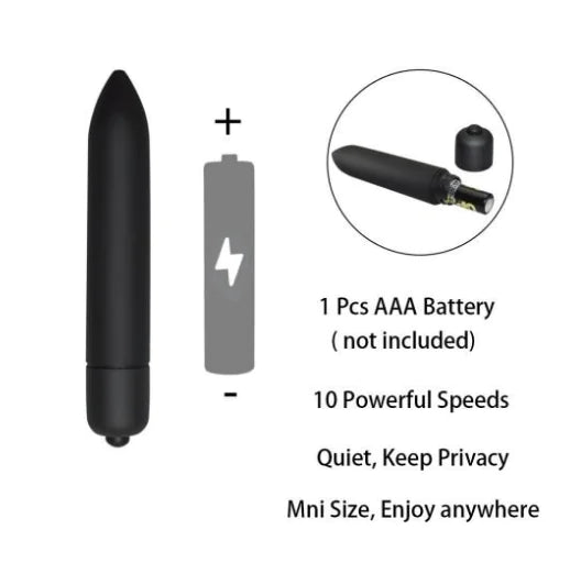 3PC Black Silicone Anal Training Set