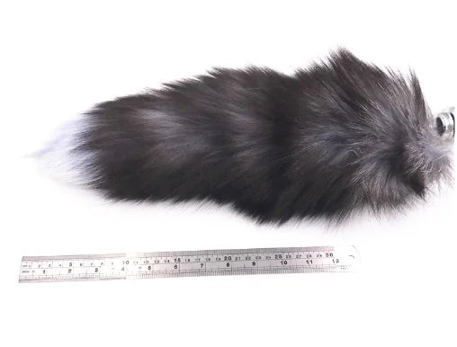 Colorful Fox Tail Anal Plug (Single Piece)