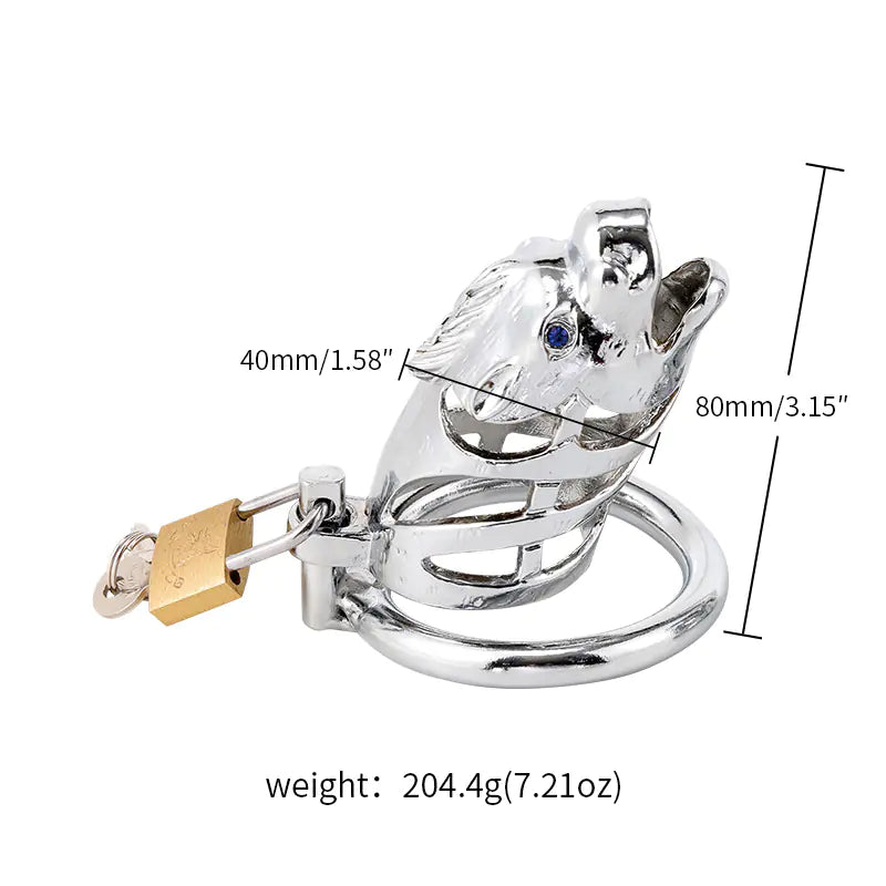 Men's Metal Chastity Cage