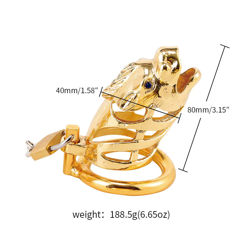 Men's Metal Chastity Cage