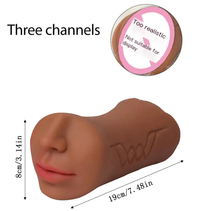Manufacturer Cross-Border Male Manual Masturbator (3-in-1)
