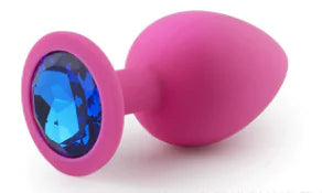 VelvetPulse Jewelled Silicone Butt Plug