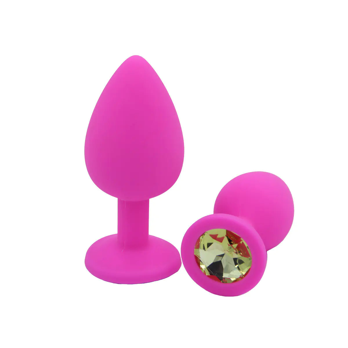 VelvetPulse Jewelled Silicone Butt Plug